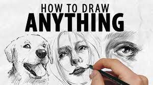 Steps to draw anything