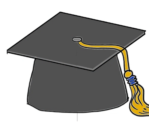 How to Draw a Graduation Cap [Illustration]